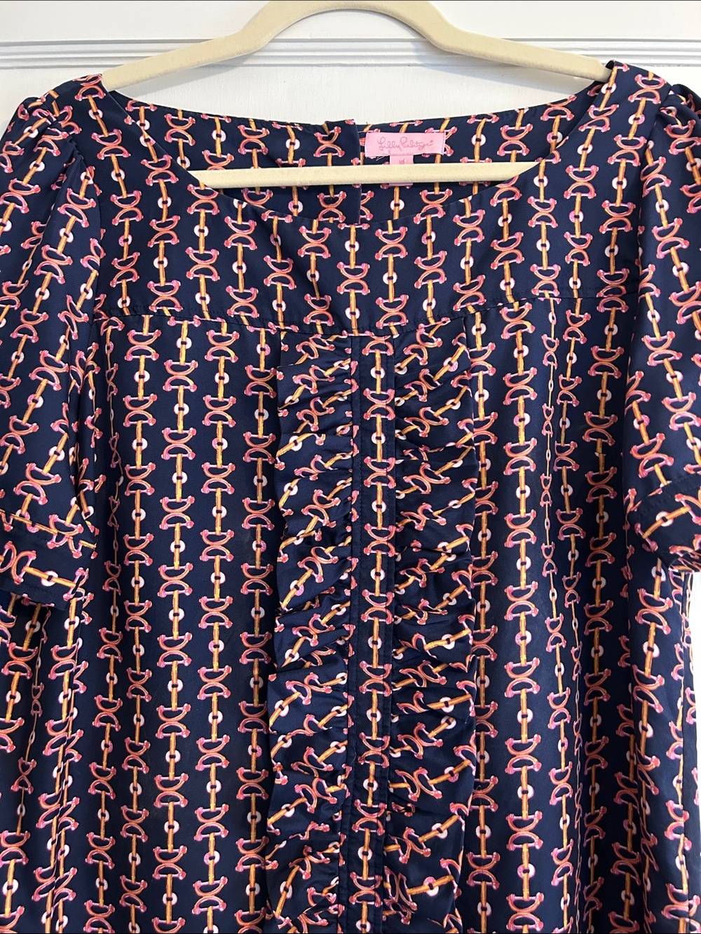 Lilly Pulitzer Silk blouse.  Size 10.
